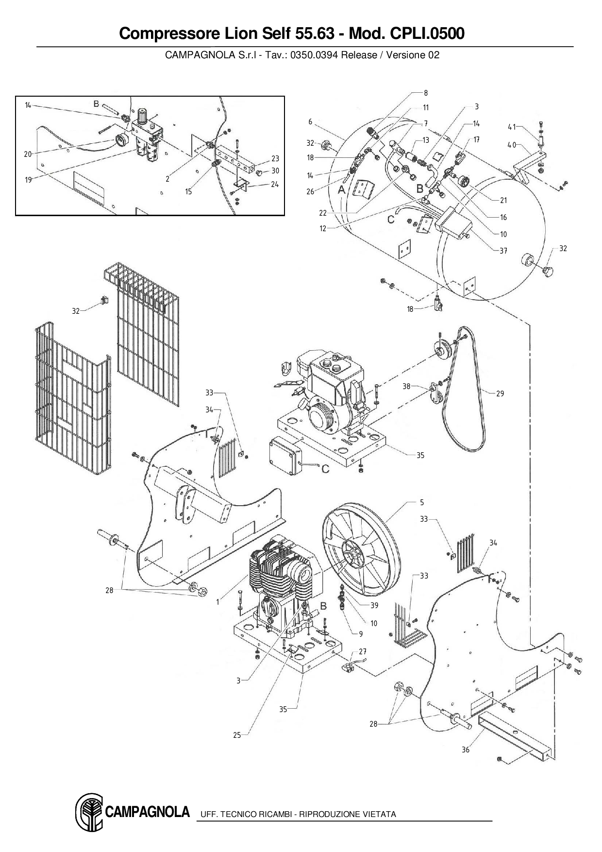 CPLI.0500_Compressore Lion Self 55.63